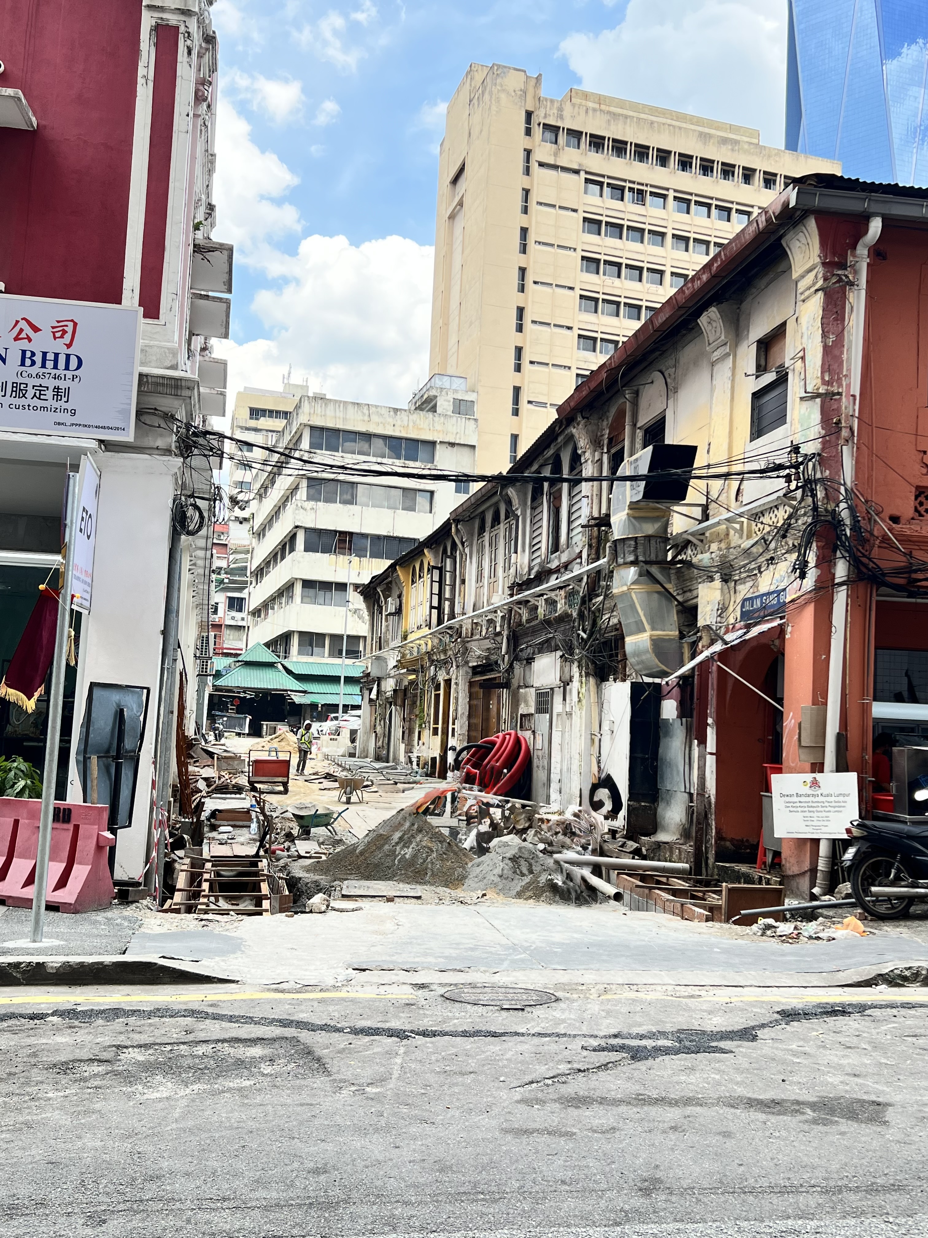 Restoration in progress